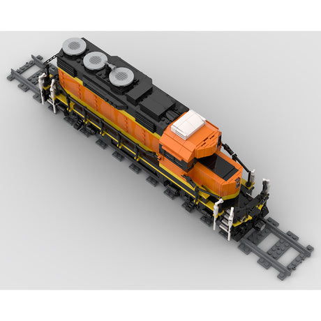 MOC-66357 BNSF SD28P (Refreshed) Klemmbausteine - LesDiy