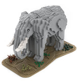 MOC-93606 Elephant Klemmbausteine | lesdiy.de