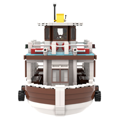 MOC-97902 FERRY BOAT Klemmbausteine - LesDiy