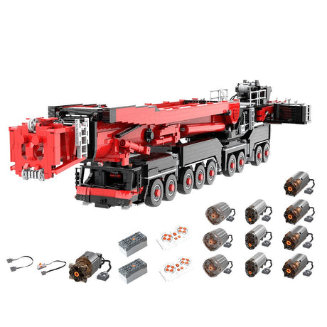 LTM - 11200 RC Simulated Crane Model with 11 Motors (Dynamic Version/8350PCS) Klemmbausteine - LesDiyLesDiy