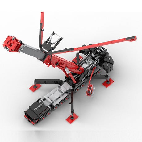 LTM - 11200 RC Simulated Crane Model with 11 Motors (Dynamic Version/8350PCS) Klemmbausteine - LesDiyLesDiy