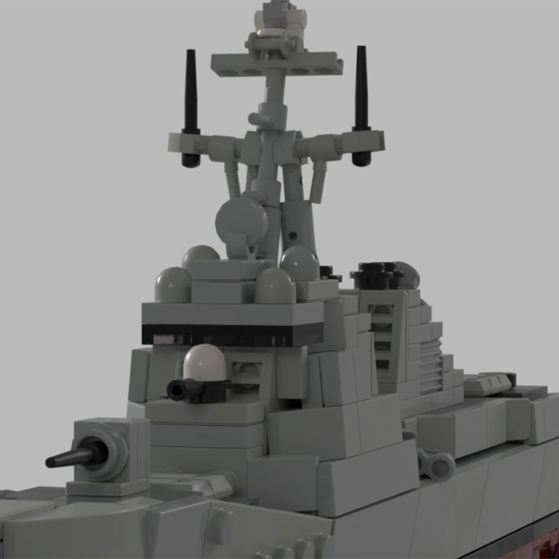 Maßstab 1/485: USS Oscar Austin DDG - 79 – Militär klemmbausteine - LesDiyLesDiy