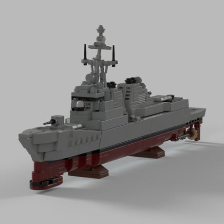 Maßstab 1/485: USS Oscar Austin DDG - 79 – Militär klemmbausteine - LesDiyLesDiy