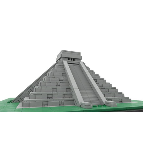 Maya - Ruinen der Pyramide von Chichen Itza Klemmbausteine - LesDiyLesDiy