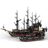 Medieval Pirate Ghost Ship Building Blocks MOC - LesDiyLesDiy