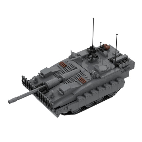 Militärpanzer STRV - 103B Klemmbausteine - LesDiyLesDiy