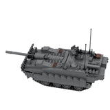 Militärpanzer STRV - 103B Klemmbausteine - LesDiyLesDiy