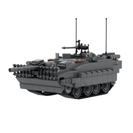 Militärpanzer STRV - 103B Klemmbausteine - LesDiyLesDiy