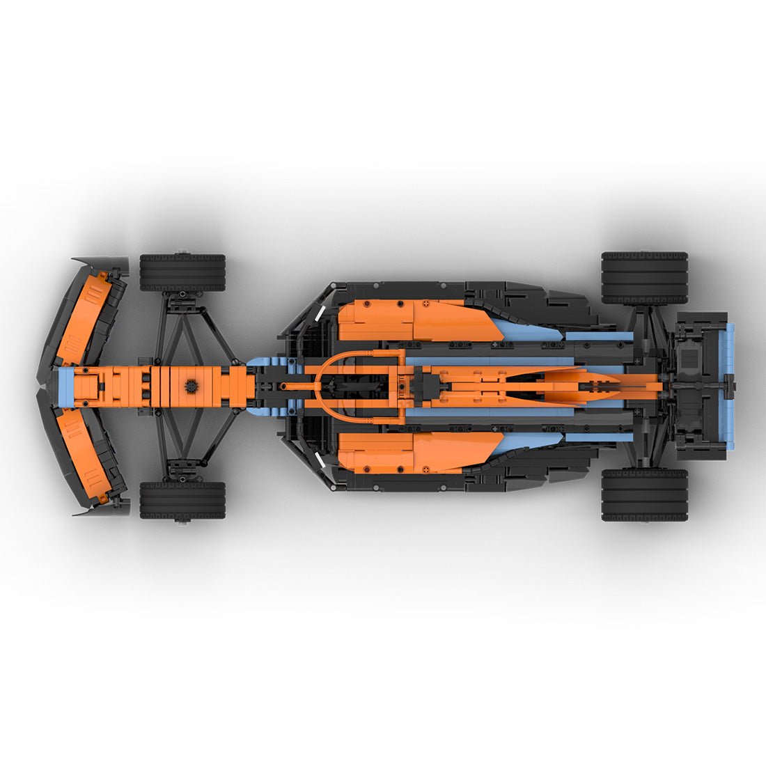 MOC - 101777 McLaren F1 MCL36 1:8 Scale Klemmbausteine - LesDiyLesDiy