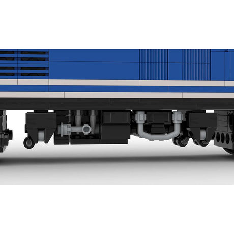 MOC - 102558 6wide Static Version BR 159 - Eurodual Hybrid Locomotive - LesDiyLesDiy