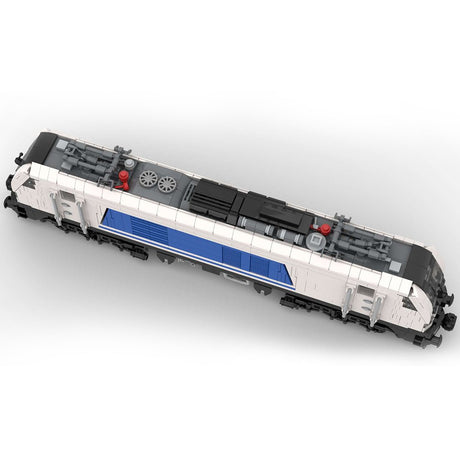 MOC - 102558 6wide Static Version BR 159 - Eurodual Hybrid Locomotive - LesDiyLesDiy