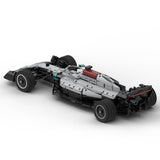 MOC - 102683 Mercedes F1 W13 1:8 Scale Klemmbausteine - LesDiy - Klemmbausteine