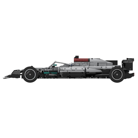 MOC - 102683 Mercedes F1 W13 1:8 Scale Klemmbausteine - LesDiyLesDiy