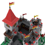 MOC - 102994 Mittelalterliche Burg Klemmbausteine - LesDiyLesDiy