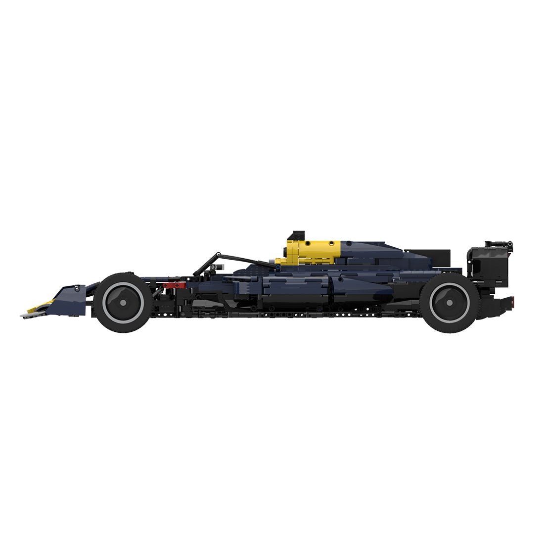 MOC - 104269 Red Bull F1 RB18 1:8 Scale Klemmbausteine - LesDiyLesDiy