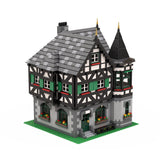 MOC - 104380 Medieval Timbered house - Fachwerkhaus Klemmbausteine - LesDiyLesDiy