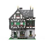 MOC - 104380 Medieval Timbered house - Fachwerkhaus Klemmbausteine - LesDiyLesDiy