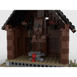 MOC - 104429 Viking God House Klemmbausteine - LesDiyLesDiy