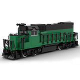 MOC - 104685 Burlington Northern GP15 Retro - Zug - LesDiyLesDiy