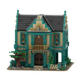 MOC - 105517 Colonial Bath House Klemmbausteine - LesDiyLesDiy