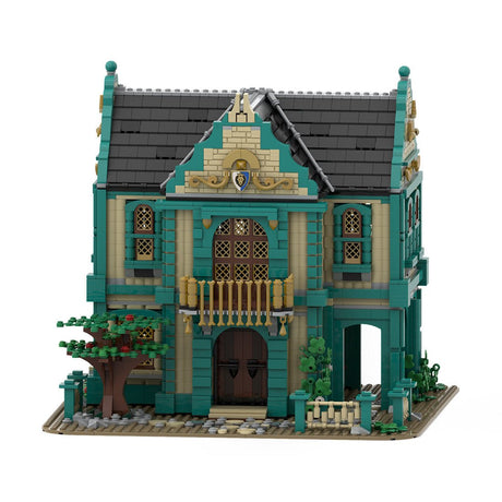 MOC - 105517 Colonial Bath House Klemmbausteine - LesDiyLesDiy