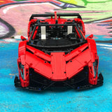 MOC - 10559 Lamborghini Veneno Roadster – 50. Jubiläum Klemmbausteine - LesDiyLesDiy