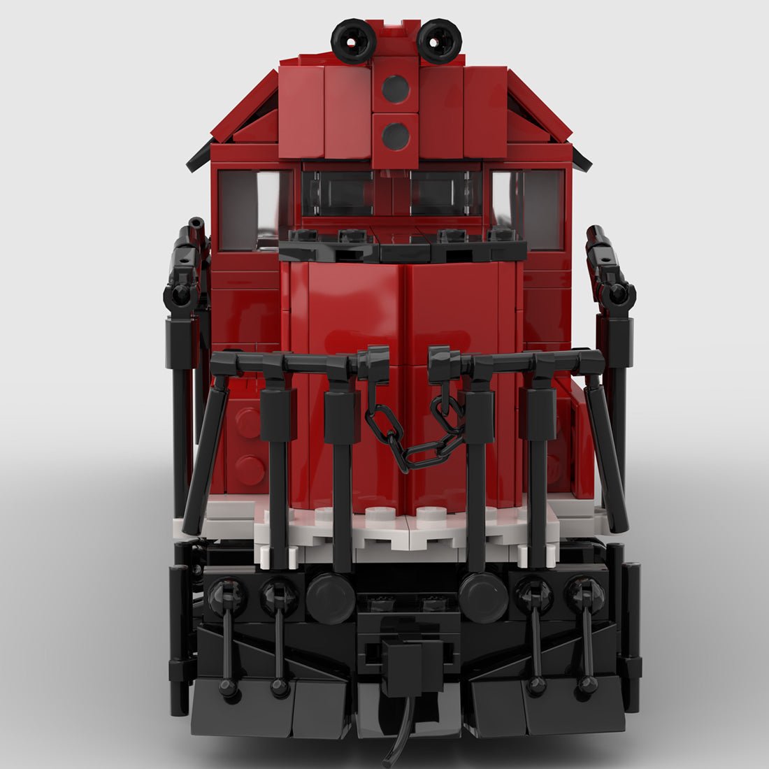 MOC - 105944 Canadian Pacific GP15 Retro - Zug - LesDiyLesDiy