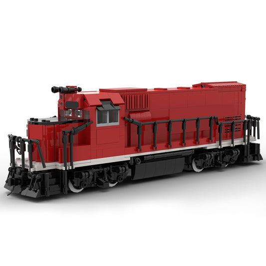 MOC - 105944 Canadian Pacific GP15 Retro - Zug - LesDiyLesDiy