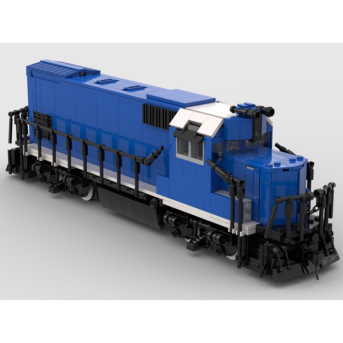 MOC - 105947 Conrail GP15 - 1 - Zug - LesDiyLesDiy