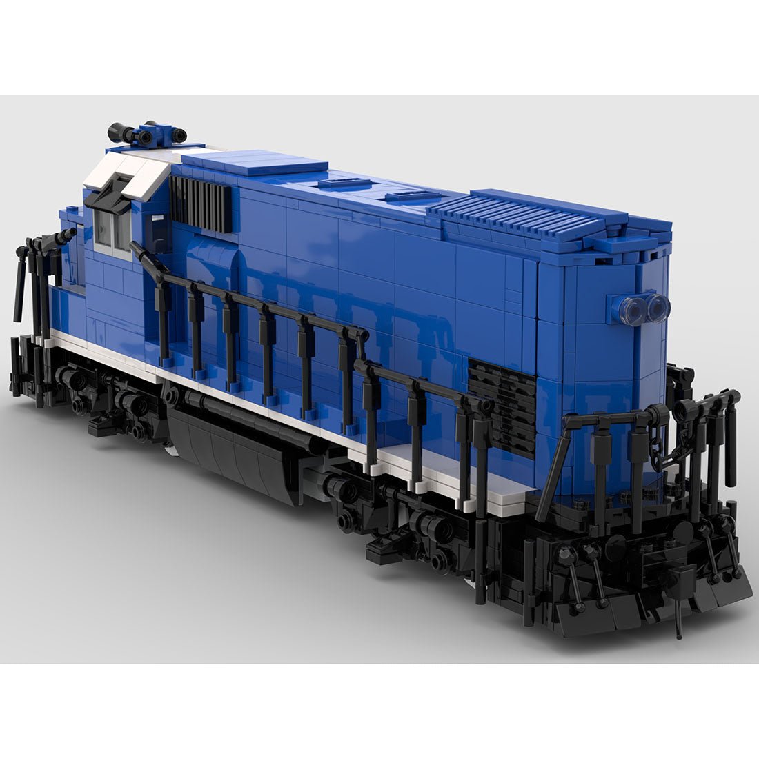 MOC - 105947 Conrail GP15 - 1 - Zug - LesDiyLesDiy