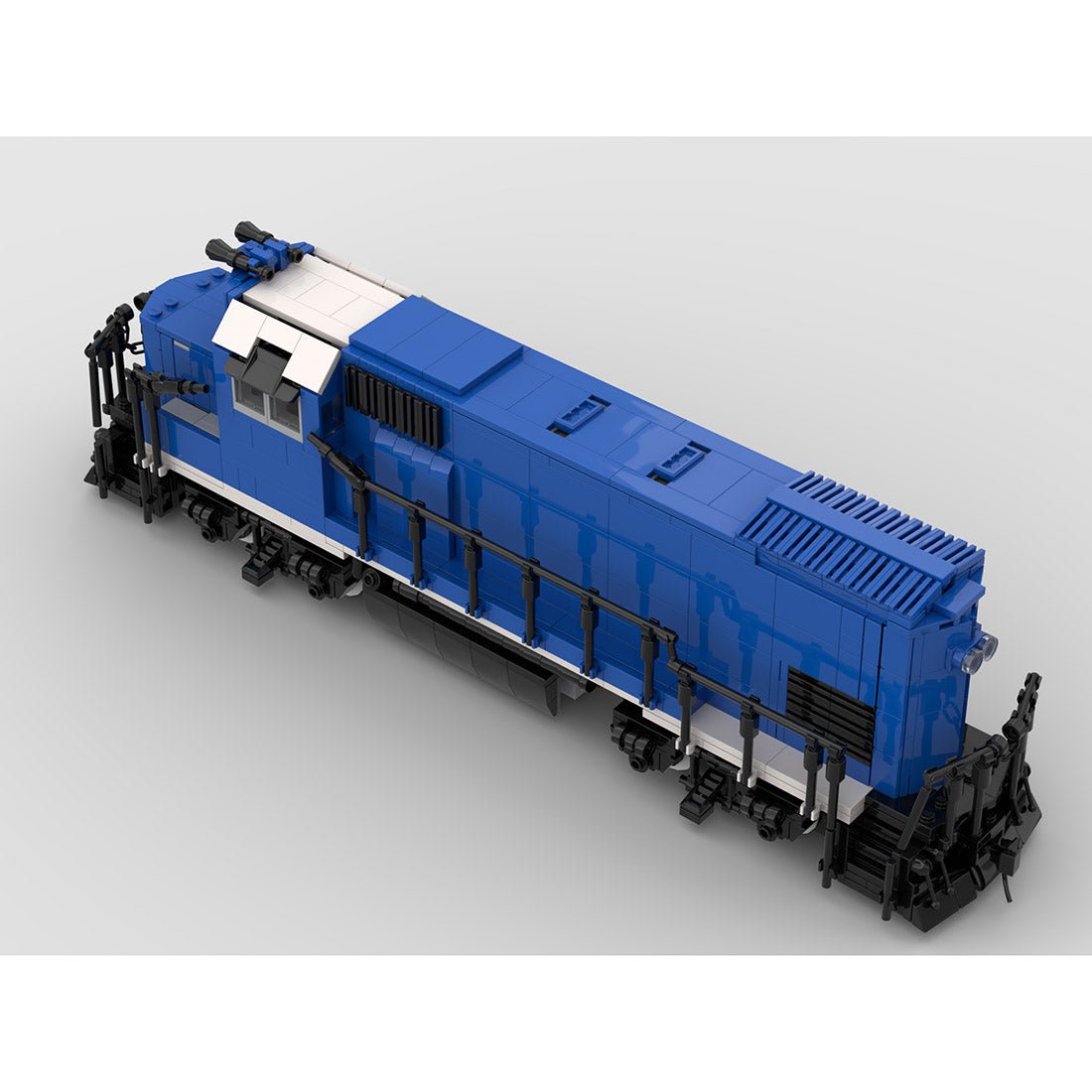 MOC - 105947 Conrail GP15 - 1 - Zug - LesDiyLesDiy