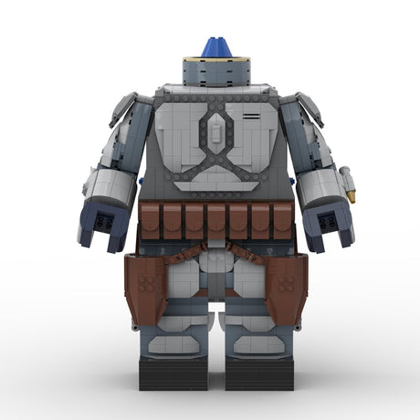 MOC - 107552 Jango Fett Megafigure Klemmbausteine - LesDiyLesDiy