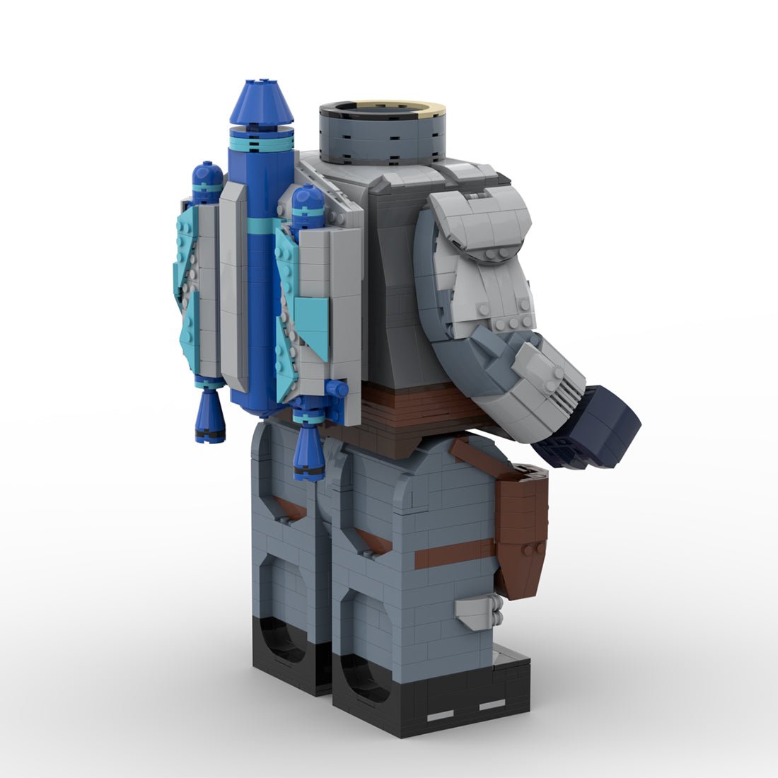 MOC - 107552 Jango Fett Megafigure Klemmbausteine - LesDiyLesDiy