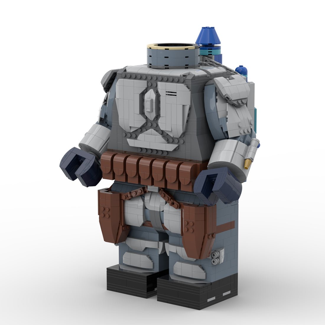 MOC - 107552 Jango Fett Megafigure Klemmbausteine - LesDiyLesDiy