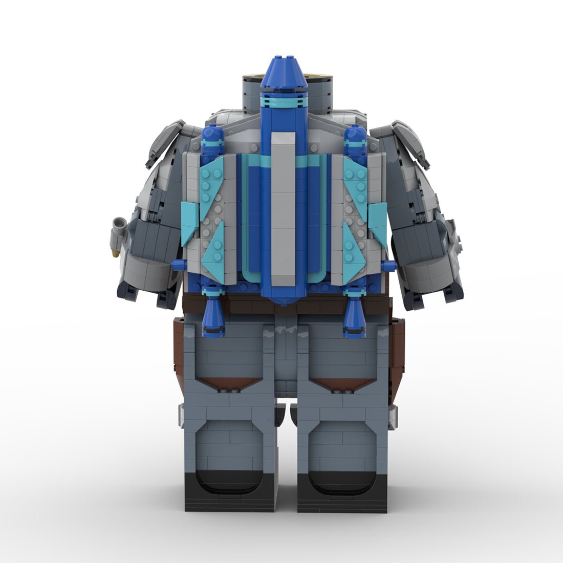 MOC - 107552 Jango Fett Megafigure Klemmbausteine - LesDiyLesDiy