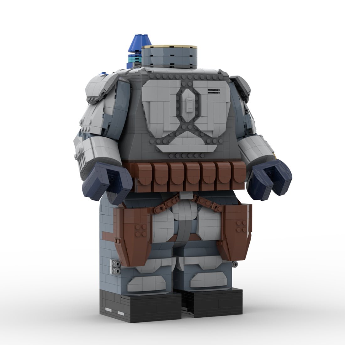 MOC - 107552 Jango Fett Megafigure Klemmbausteine - LesDiyLesDiy