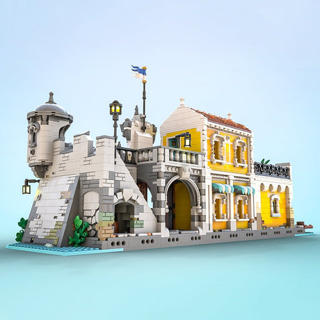 MOC - 108172 Mittelalterliche Piratenstadt - LesDiyLesDiy