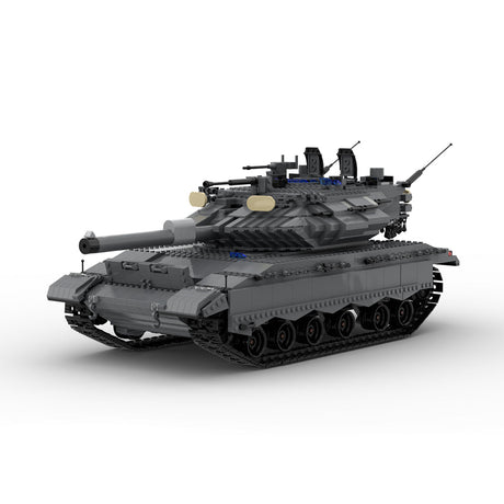 MOC - 108688 Merkava Mk4 Tank Klemmbausteine - LesDiyLesDiy