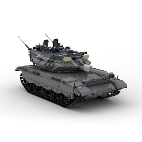 MOC - 108688 Merkava Mk4 Tank Klemmbausteine - LesDiyLesDiy