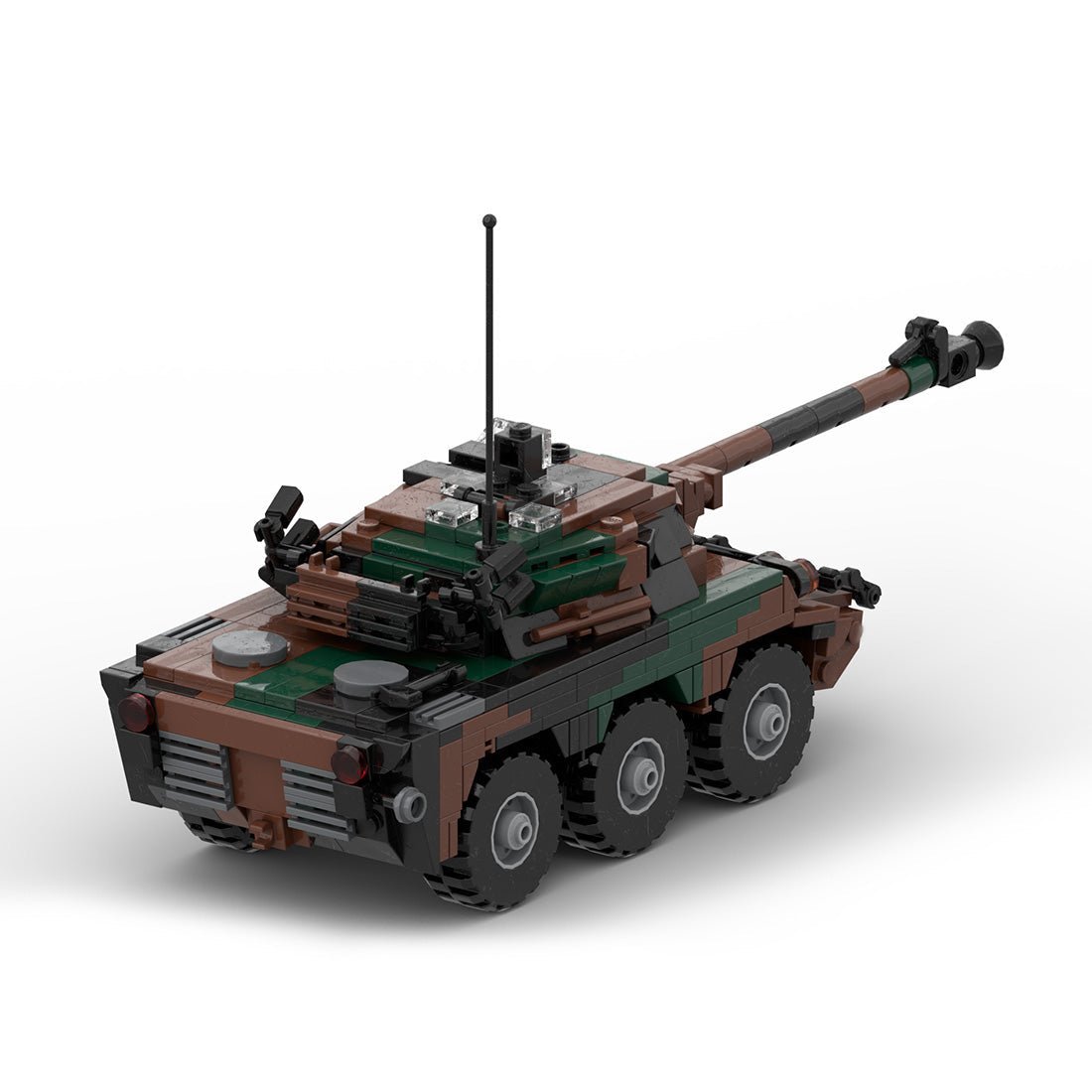 MOC - 110138 AMX - 10RC Scout - Fahrzeug mit Rädern - LesDiyLesDiy