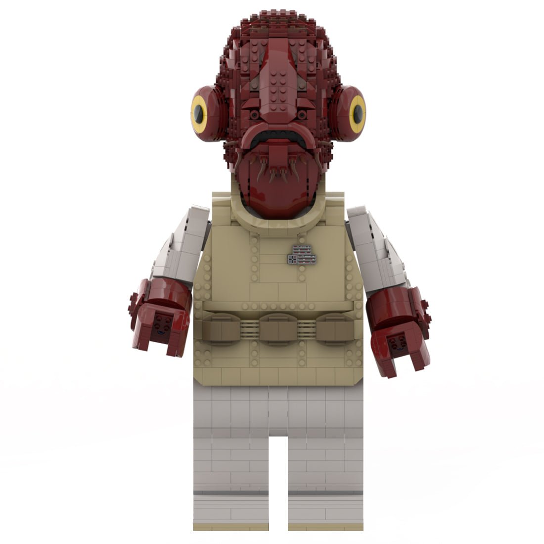 MOC - 111488 Admiral Ackbar - LesDiyLesDiy