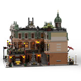 MOC - 111979 European Grand Boutique Hotel & Garden Palace Restaurant Klemmbausteine - LesDiyLesDiy