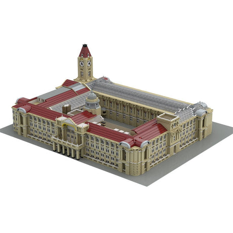 MOC - 112041 Birmingham City Council House, Museum & Art Gallery Klemmbausteine - LesDiyLesDiy