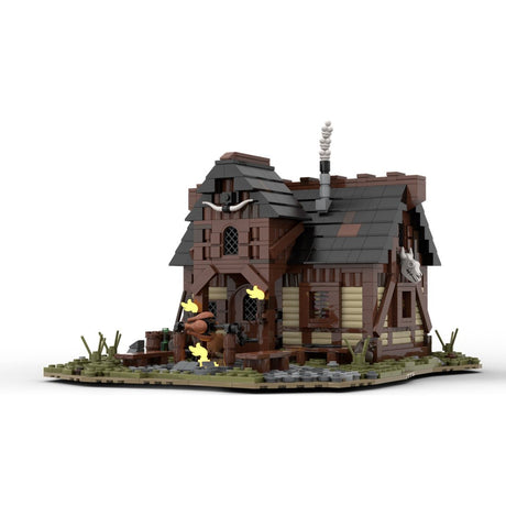 MOC - 112418 Medieval Hunter`s Burrow Klemmbausteine - LesDiyLesDiy