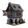 MOC - 113518 Medieval Theme Alley's Blacksmith - LesDiyLesDiy