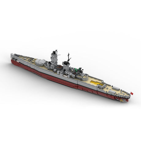 MOC - 114297 1/200 Admiral Graf Spee Klemmbausteine - LesDiyLesDiy