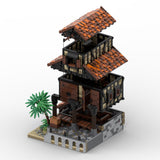 MOC - 114510 Piratenstadt Port Sauvage Klemmbausteine - LesDiyLesDiy