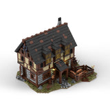 MOC - 114686 Medieval Trader`s House & Farm Klemmbausteine - LesDiyLesDiy