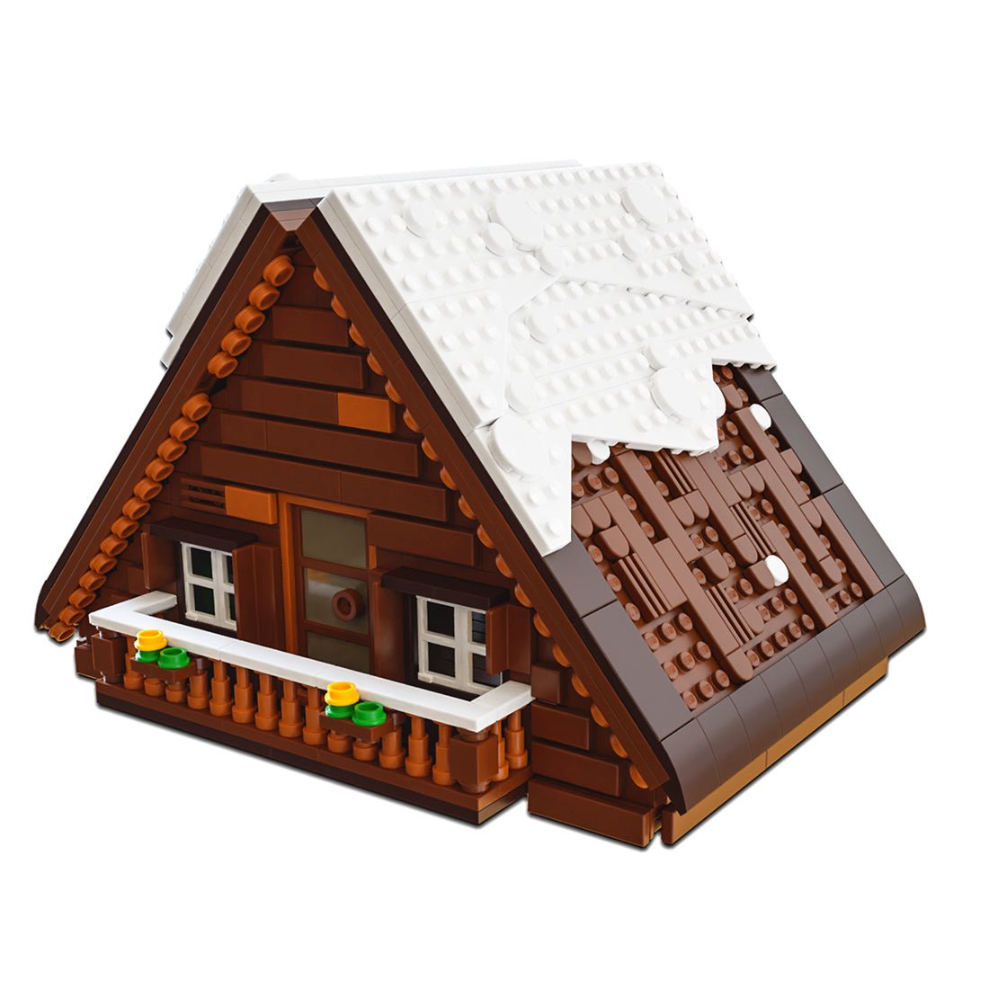 MOC - 115850 Winterchalet Lebkuchenhaus - LesDiyLesDiy