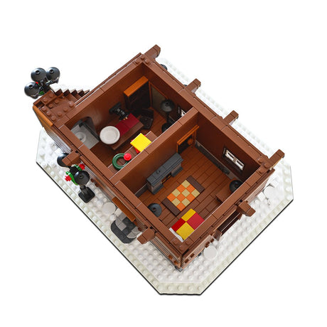 MOC - 115850 Winterchalet Lebkuchenhaus - LesDiyLesDiy